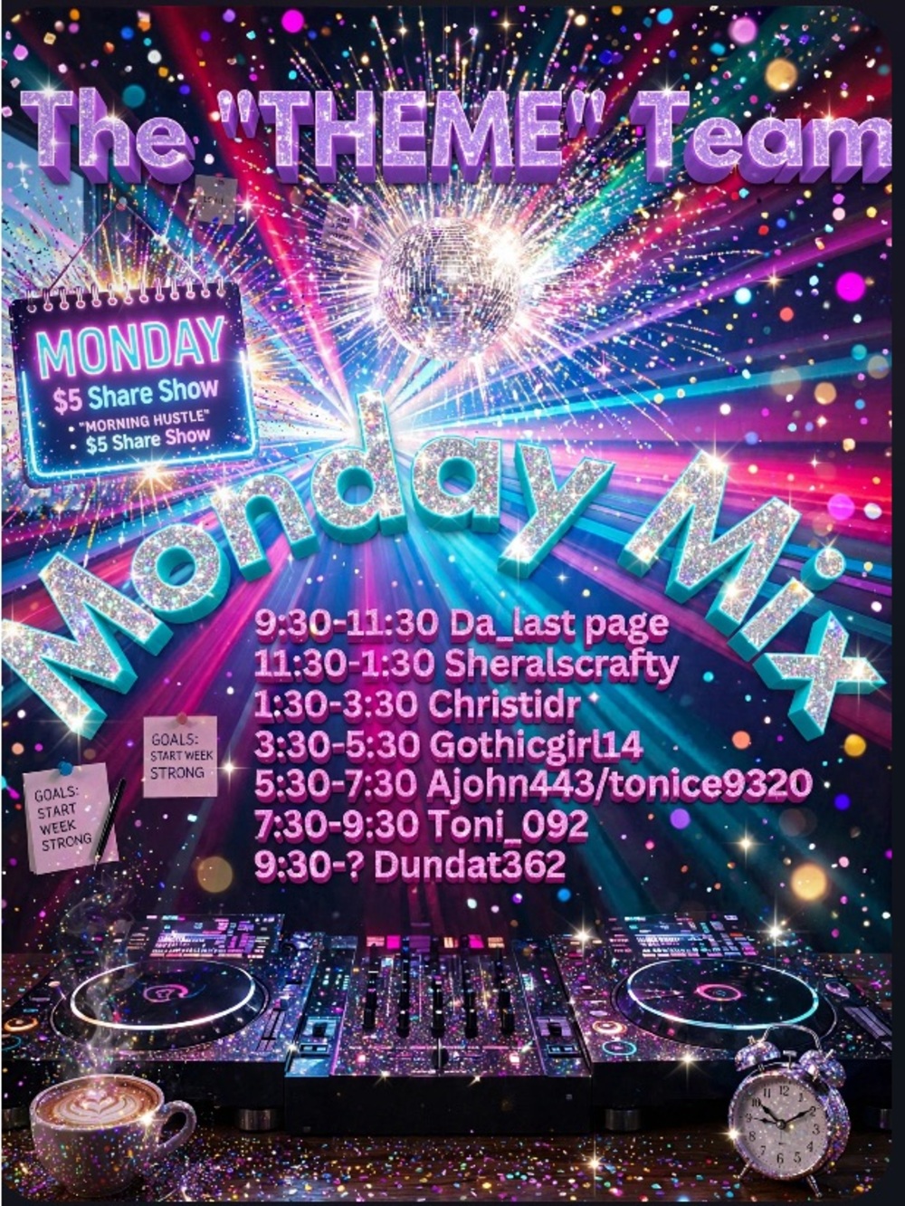 DA THEME TEAM MONDAY MIX
